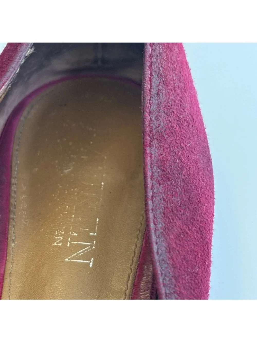 Lauren Ralph Lauren Women’s Camern Slip-On Ballet Flats In Geranium No Box Sz 9 - Picture 10 of 16